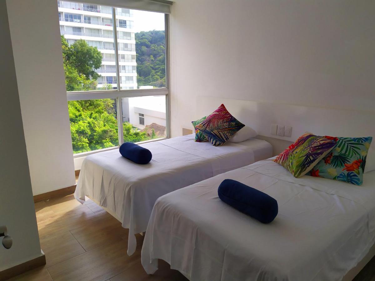 Departamento Con Preciosa Vista Al Mar En Acapulco Diamante Διαμέρισμα Εξωτερικό φωτογραφία